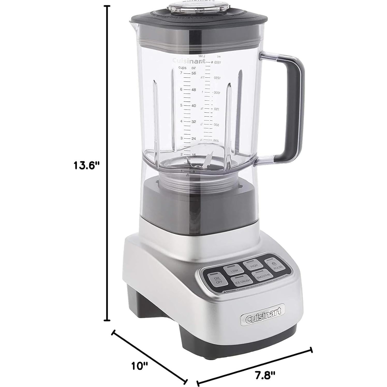 Licuadora Cuisinart SPB-650P1 1.65L Blanca con Pulsos