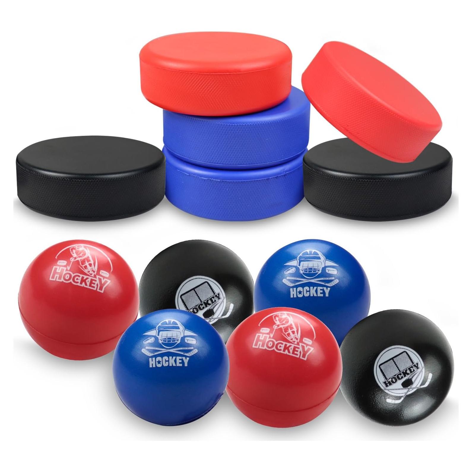 Pelotas de Hockey de Espuma APUXXJUPA - 12 Unidades 6.5 cm