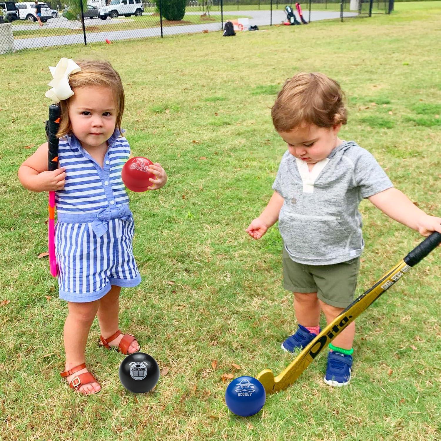 Pelotas de Hockey de Espuma APUXXJUPA - 12 Unidades 6.5 cm