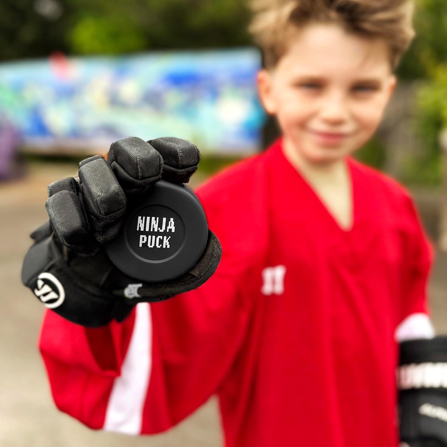 Disco de Entrenamiento de Hockey Ninja Puck 170 g para Práctica Fuera del Hielo