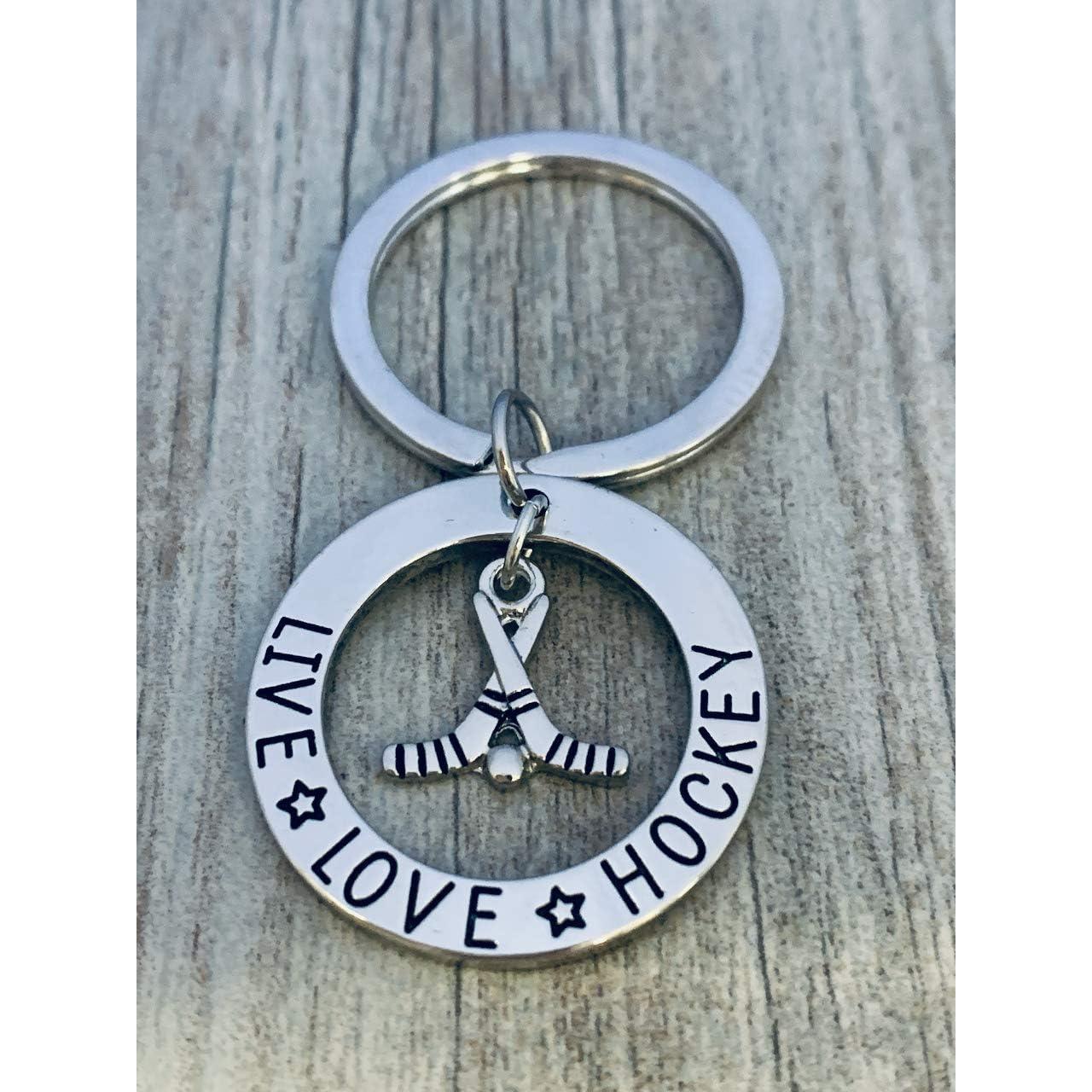 Llavero de Hockey Colección Infinita con Encanto Plata