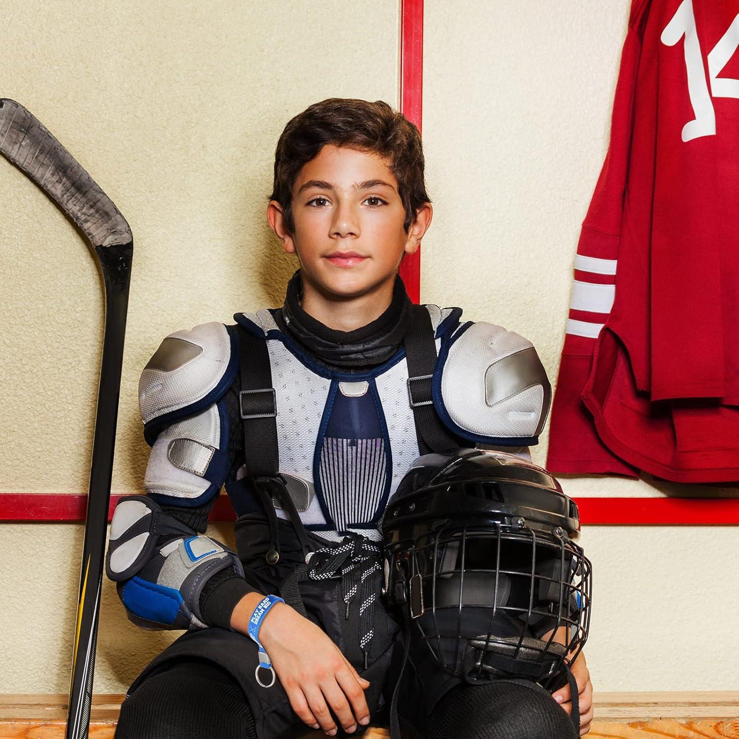 30 Llaveros Motivacionales de Hockey Inbagi - Silicona y Metal