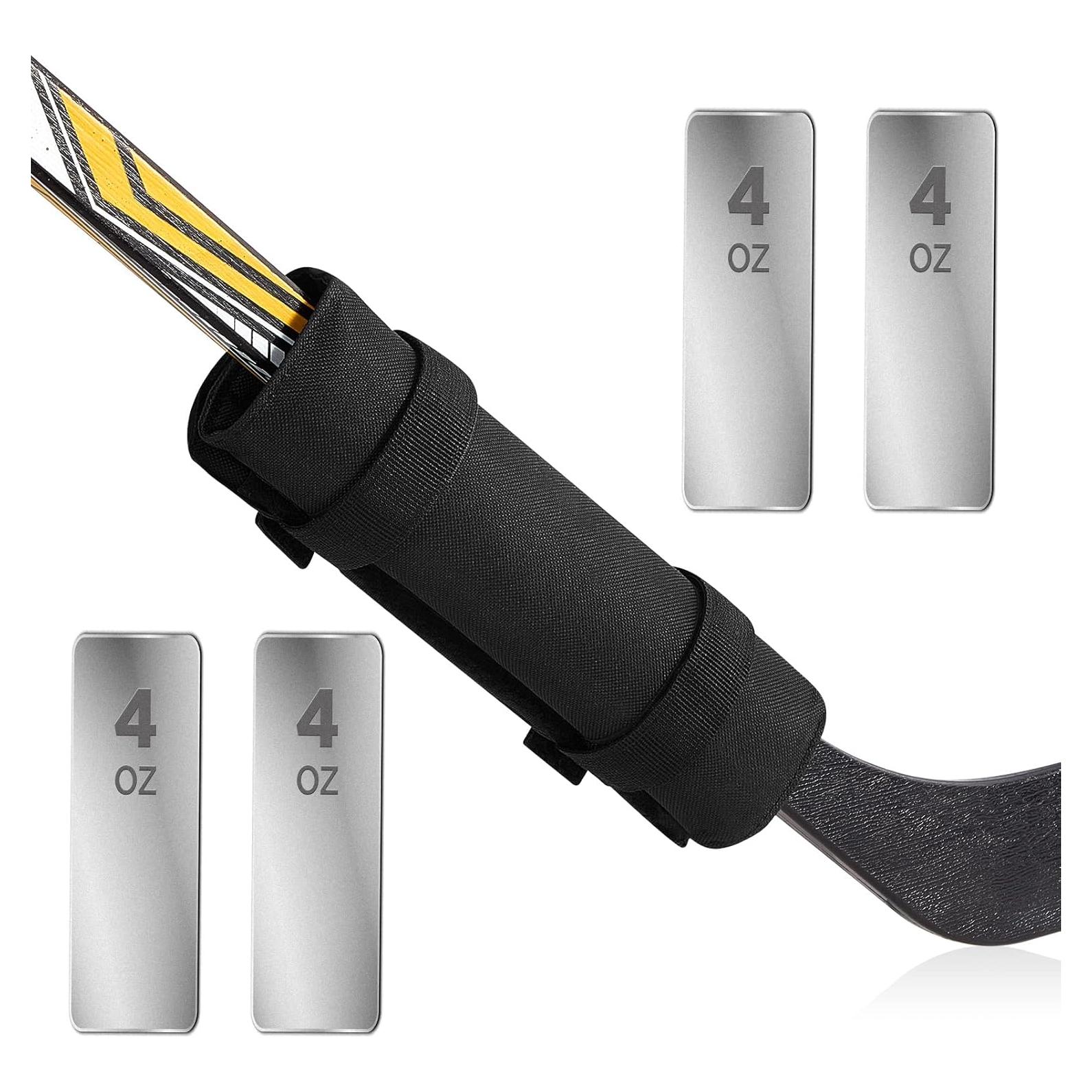 Peso de Palo de Hockey Jecery con 4 Pesas Ajustables 25.4 cm