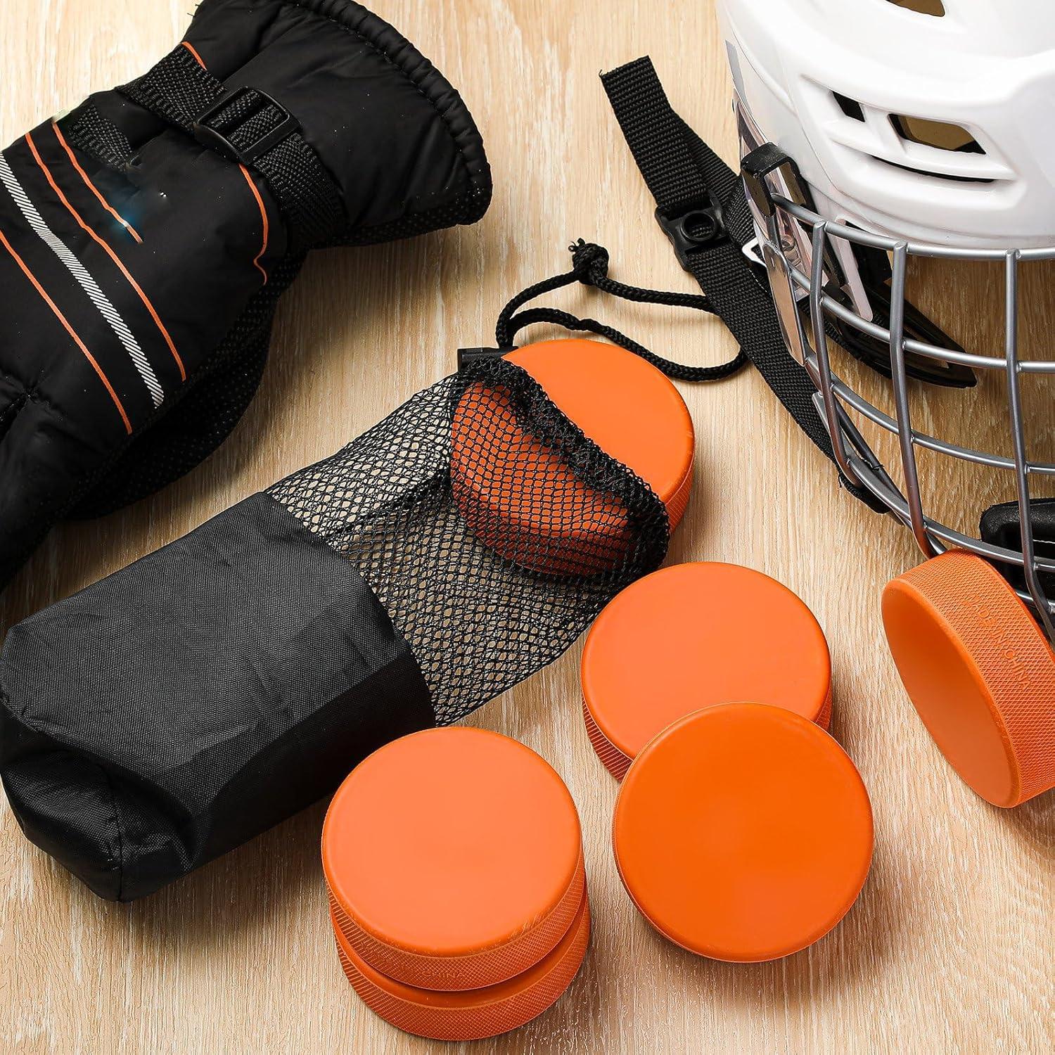 Pucks de Hockey con Peso ShinyRelief 10 oz - Set de 6