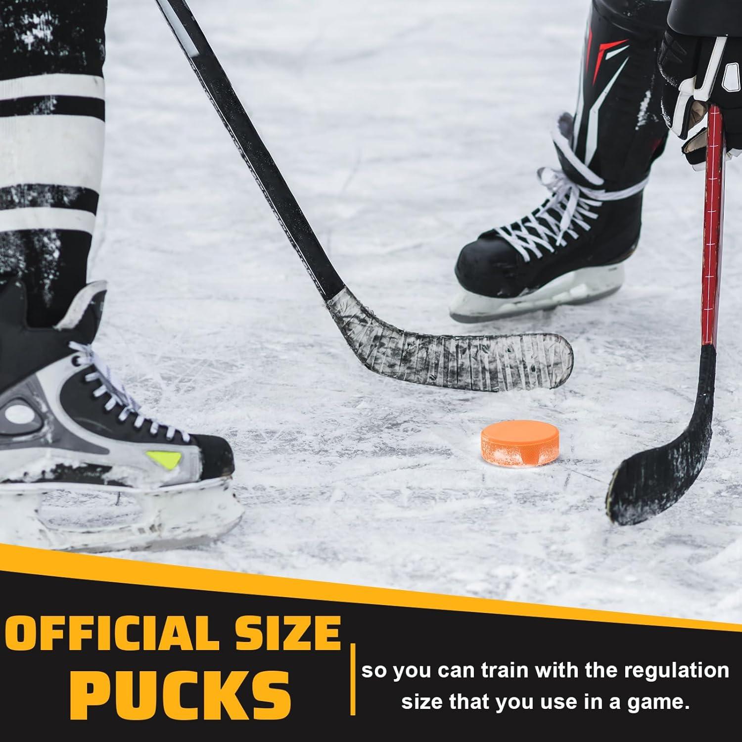 Pucks de Hockey con Peso ShinyRelief 10 oz - Set de 6