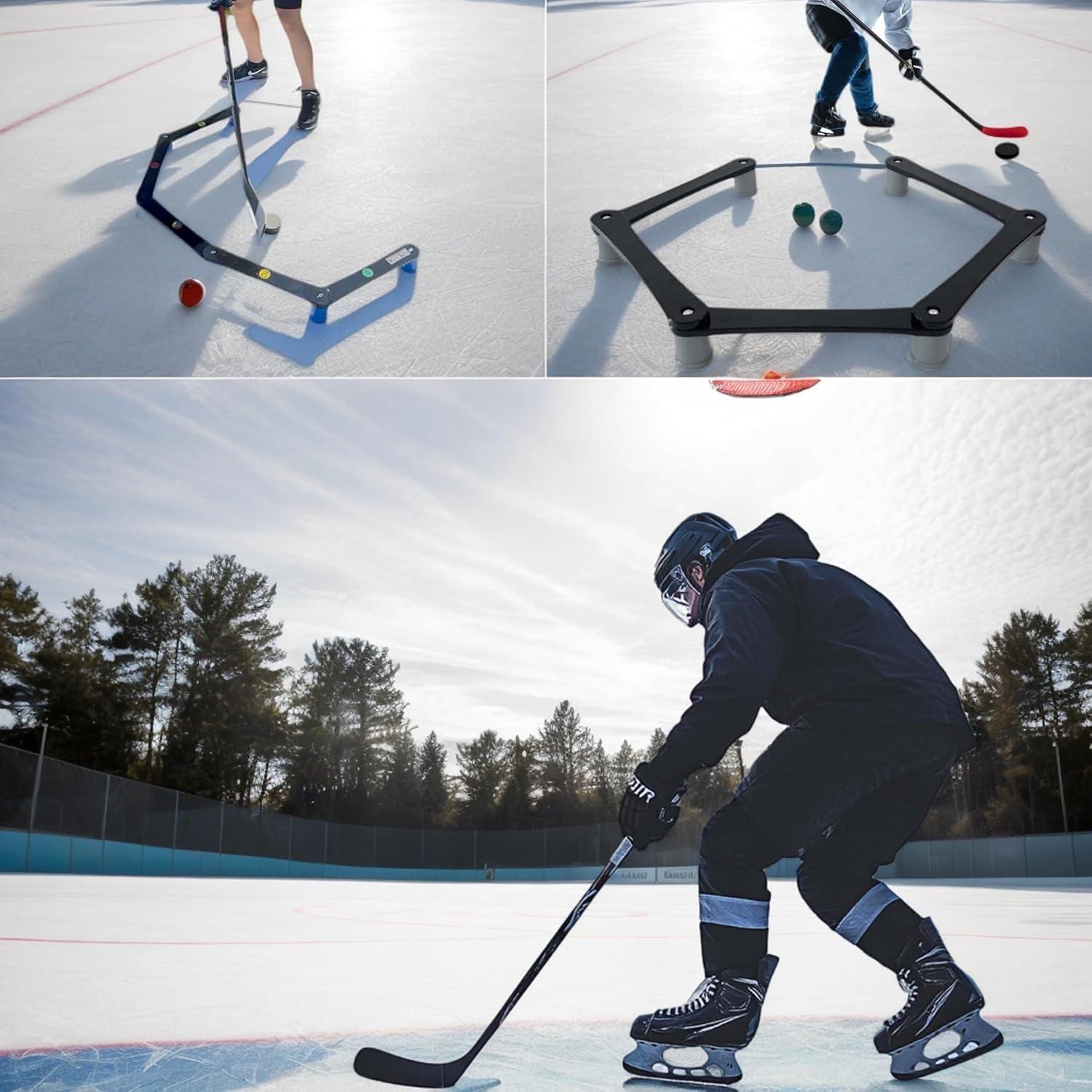 Entrenador de Hockey Fenduoer FIH-Parent - Herramienta Ajustable 5 Secciones