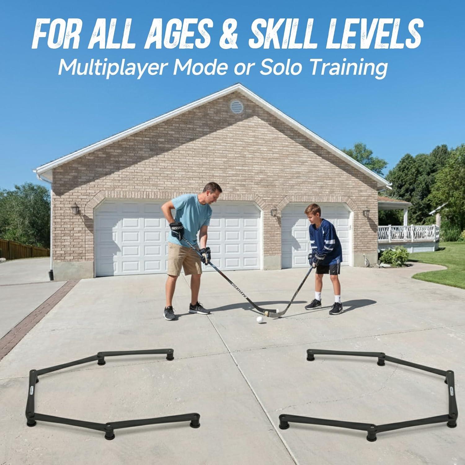 Entrenador de Stick de Hockey PodiuMax 5 Secciones ABS 0.77kg