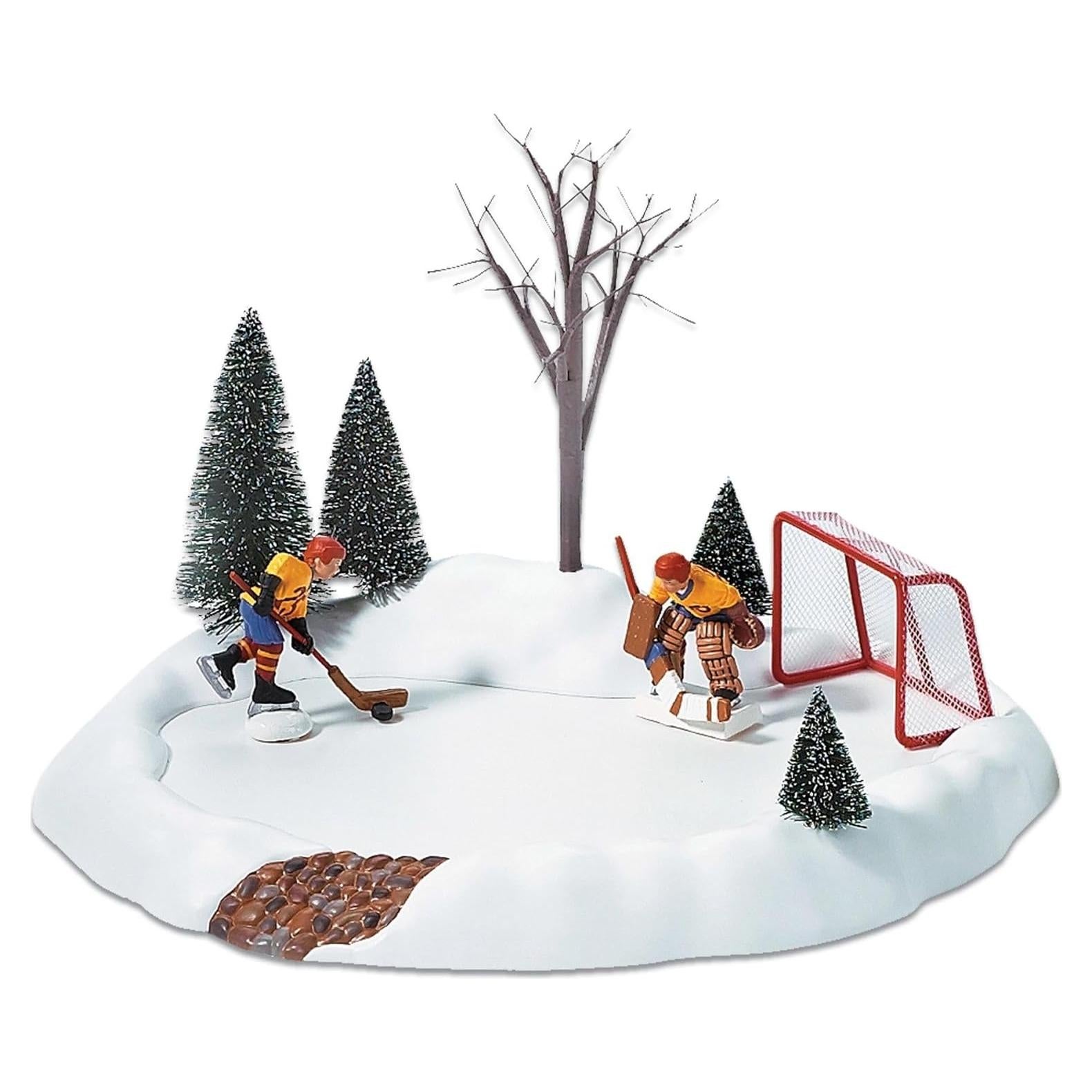 Conjunto de Figuras Animadas de Hockey Department 56 - 19.05 cm