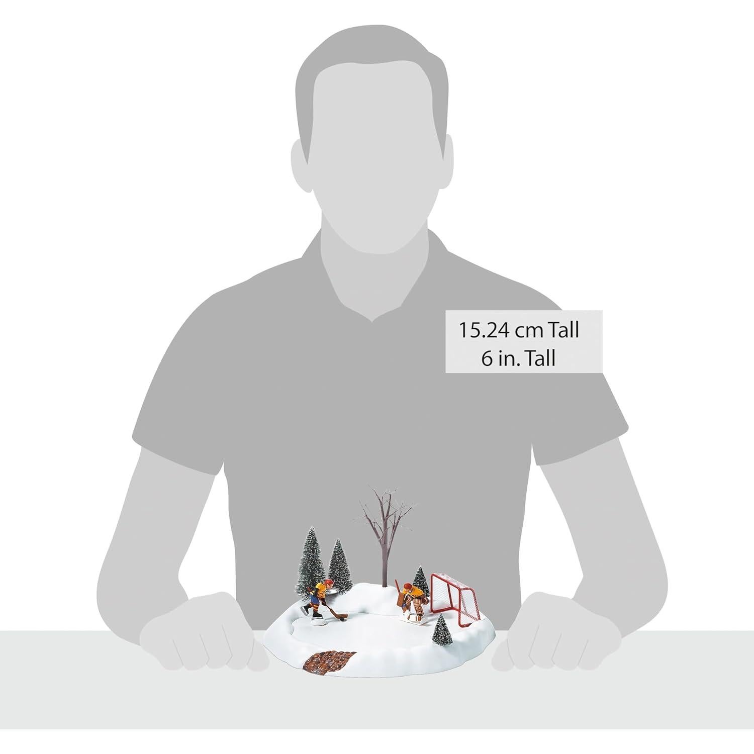 Conjunto de Figuras Animadas de Hockey Department 56 - 19.05 cm