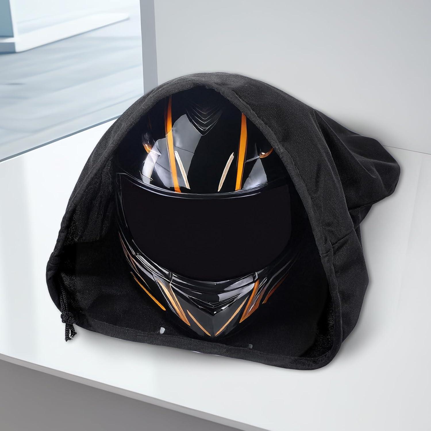 Paquete de 2 Bolsas para Casco Ptwola 23.5x12 cm Negro