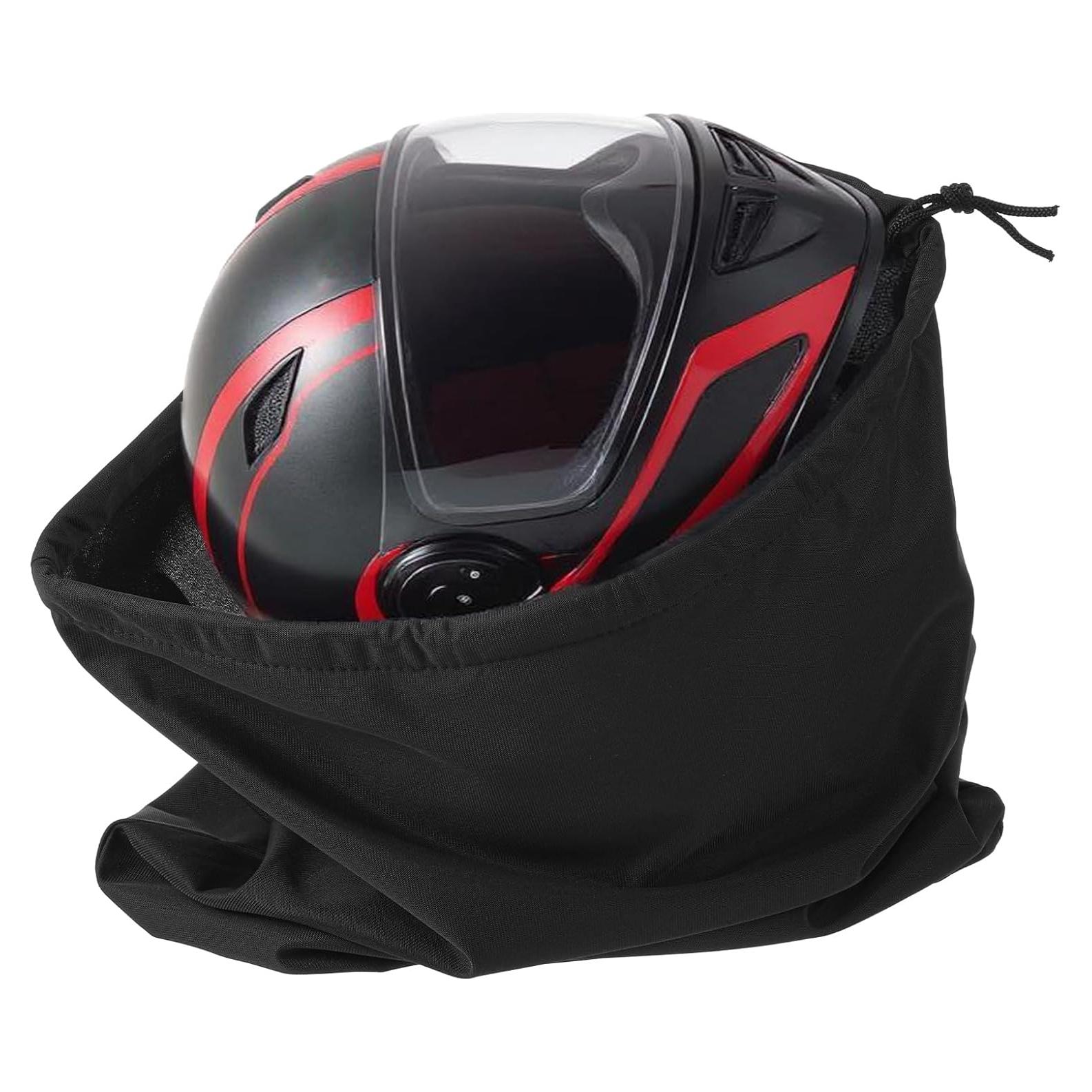 Bolsa para Casco Bremorou Negra 43x45 cm Ligera con Cierre