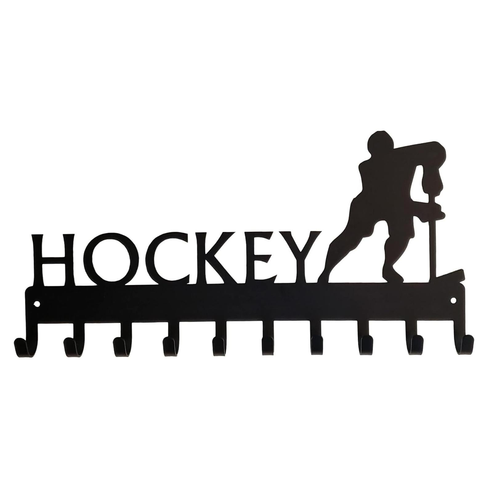 Soporte para Medallas de Hockey The Metal Peddler 36.8 cm 10 Ganchos