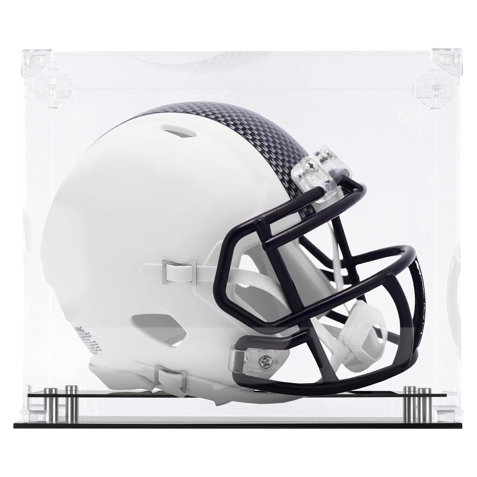 Estuche de Exhibición Acrílico DisplayGifts para Casco de Fútbol