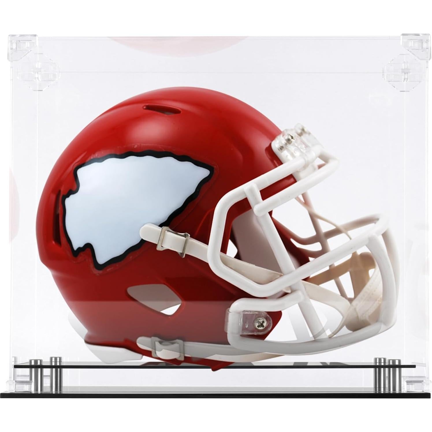 Estuche de Exhibición Acrílico DisplayGifts para Casco de Fútbol