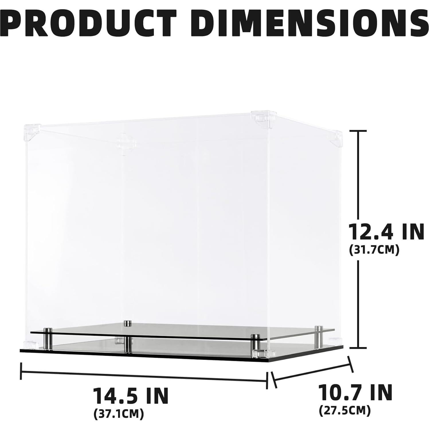 Estuche de Exhibición Acrílico DisplayGifts para Casco de Fútbol