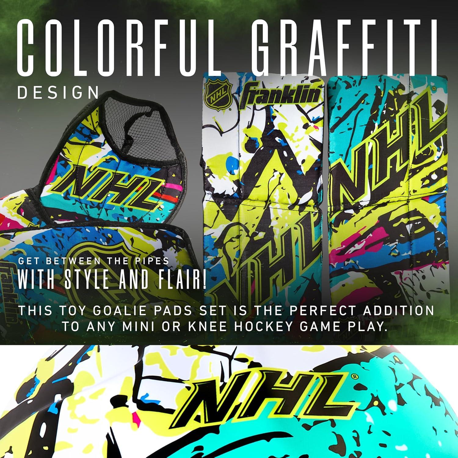 Conjunto de Portero Mini Hockey Franklin Sports NHL + Casco