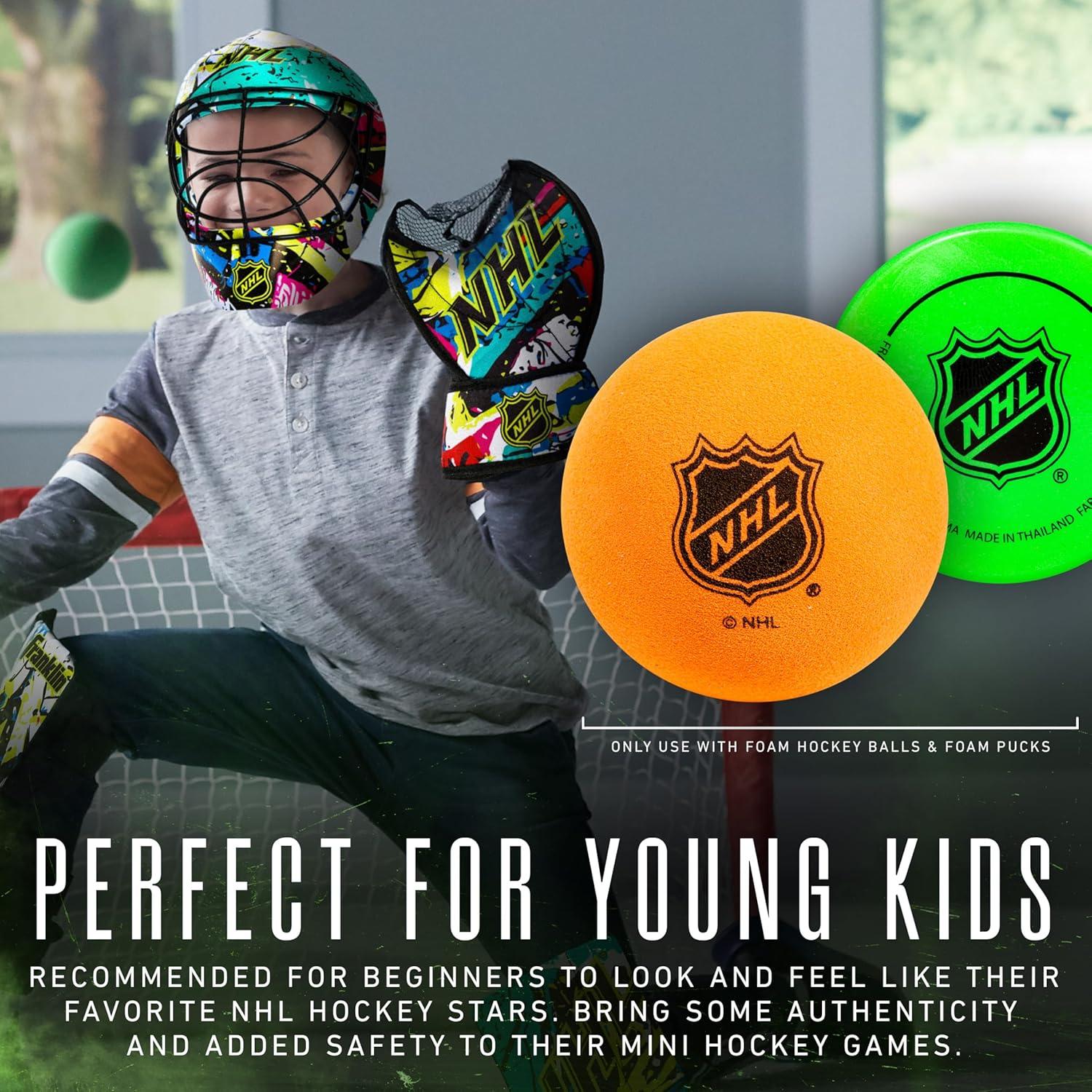 Conjunto de Portero Mini Hockey Franklin Sports NHL + Casco