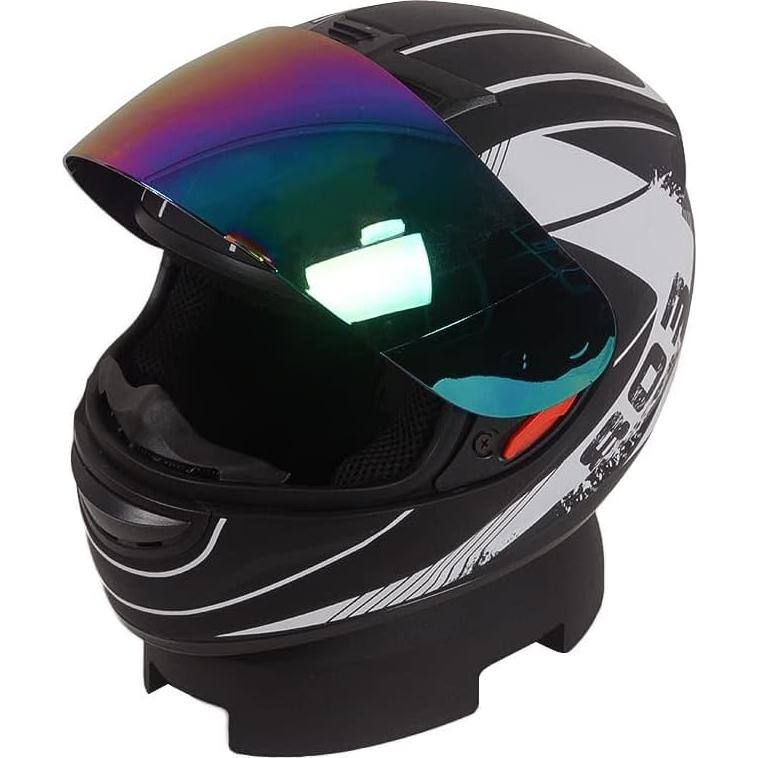 Soporte Secado Casco Motocicleta MOTO4U con Ventilador 15x10cm