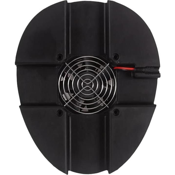 Soporte Secado Casco Motocicleta MOTO4U con Ventilador 15x10cm