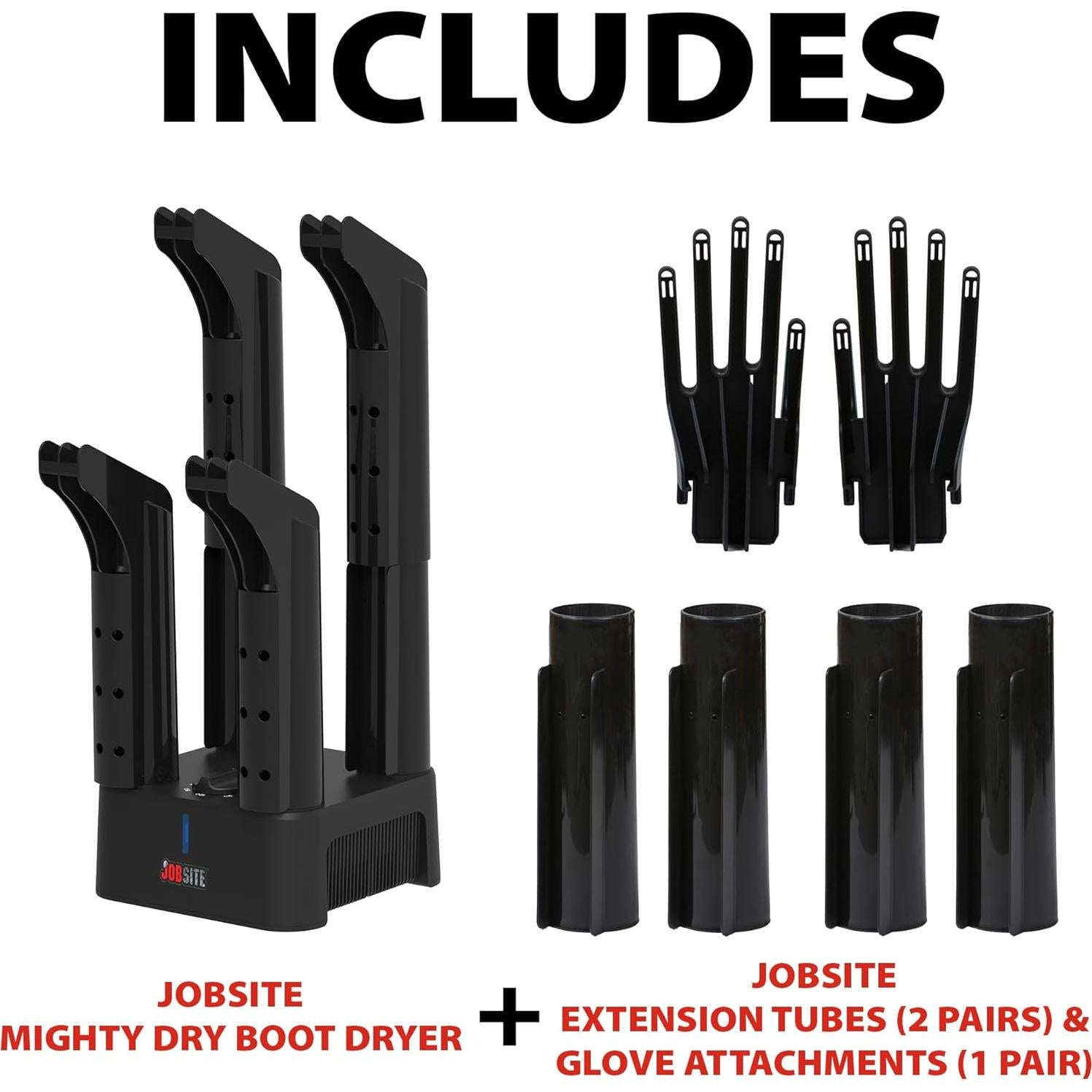 Secador de Botas y Guantes JobSite Mighty Dry - Secado Rápido