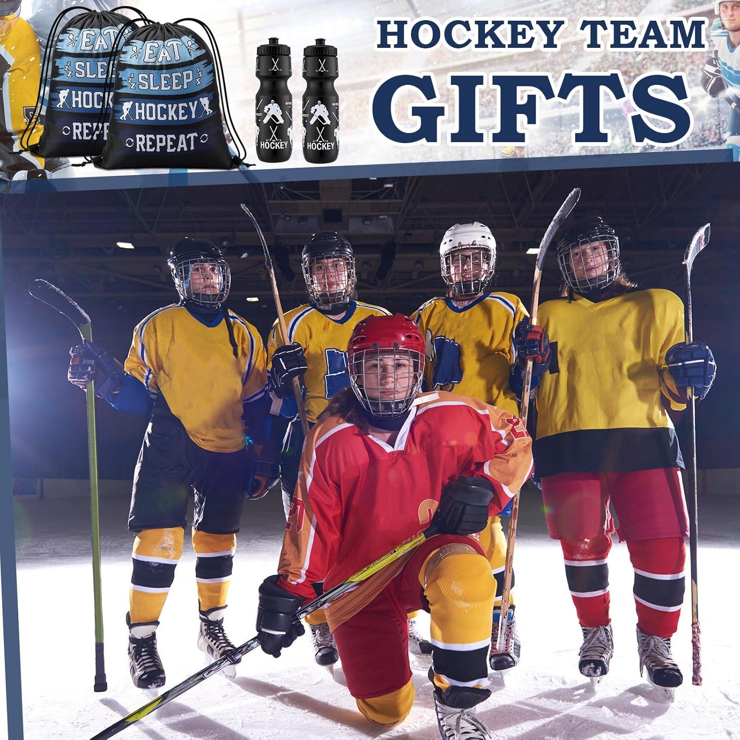 Set 12 Botellas de Agua Hockey sobre Hielo Talltalk 709ml