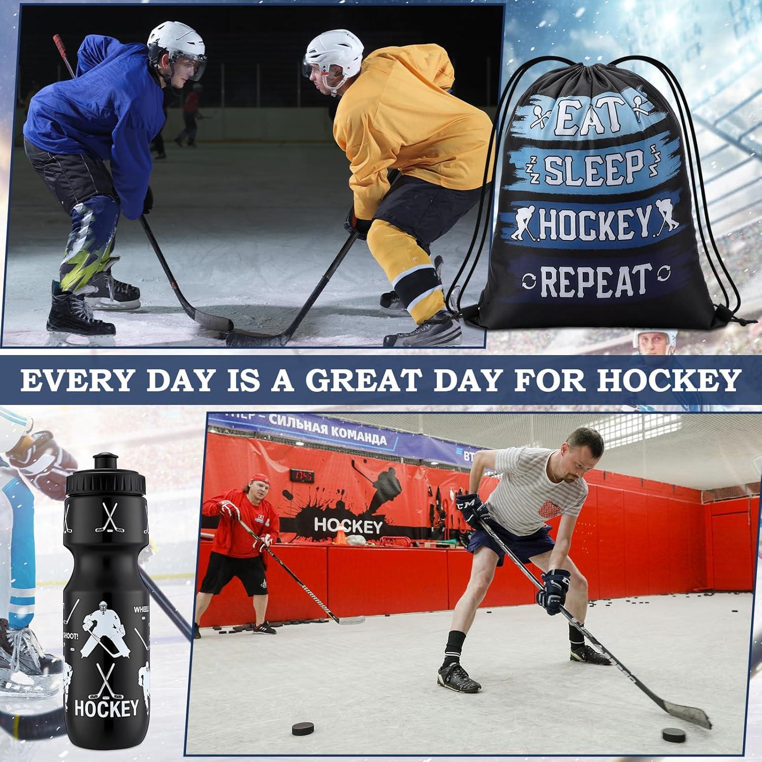 Set 12 Botellas de Agua Hockey sobre Hielo Talltalk 709ml