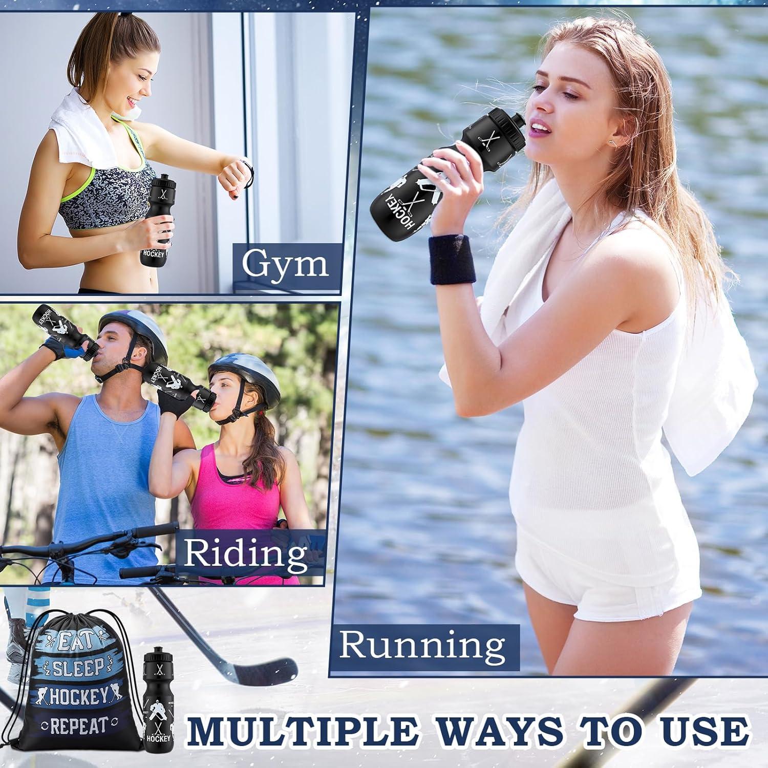 Set 12 Botellas de Agua Hockey sobre Hielo Talltalk 709ml