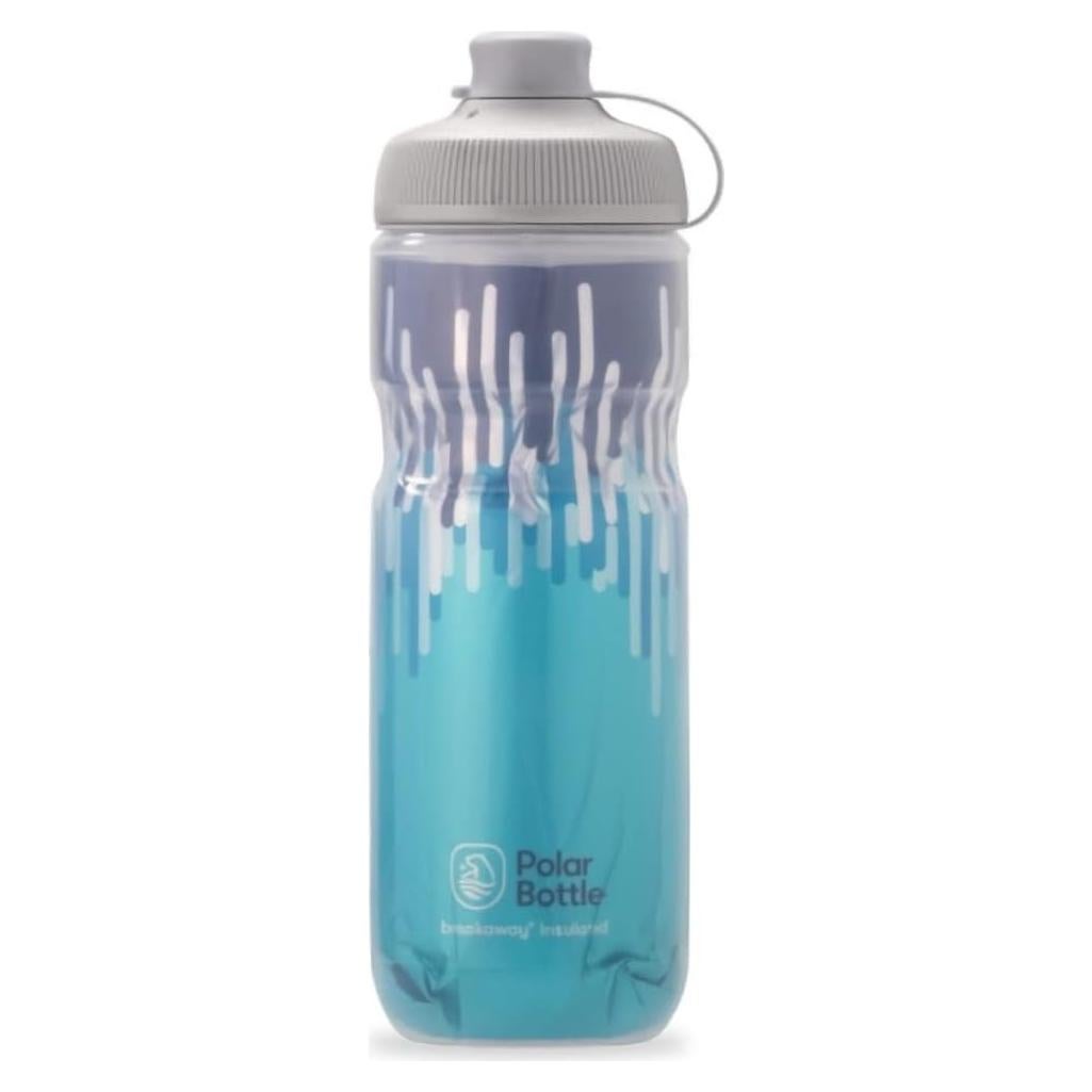 Botella de Agua Aislada Polar Bottle 20 Oz Azul para Ciclismo