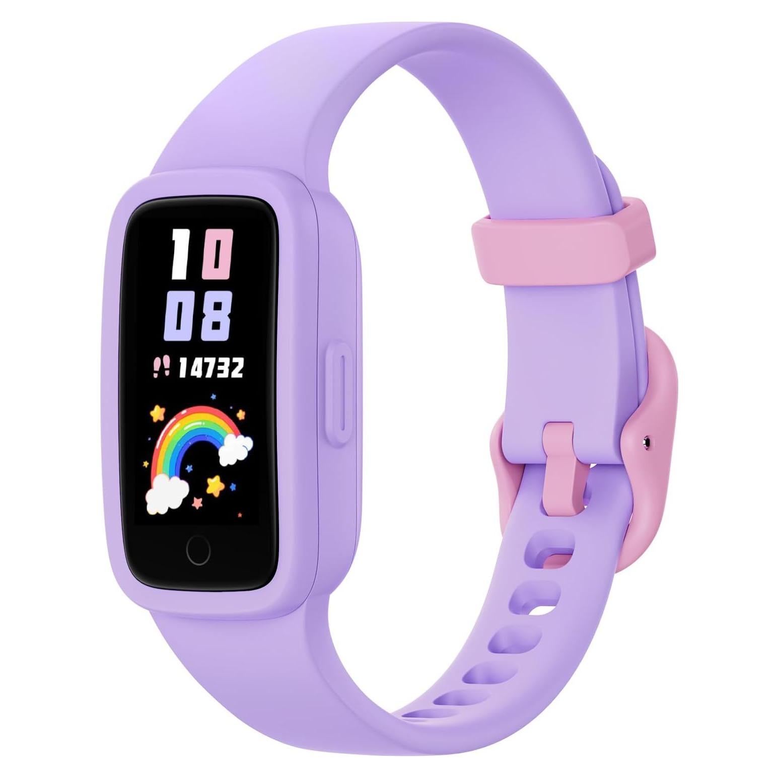 Reloj de Fitness para Niños BIGGERFIVE Vigor 3 Lila