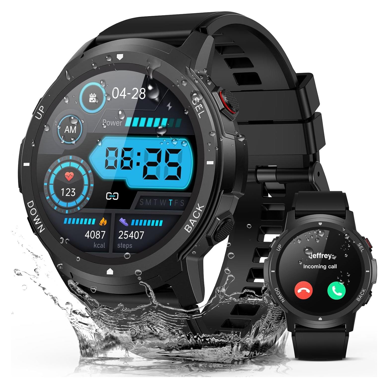 Reloj Inteligente Paybay S52V2 Negro 1.43" IP68 Bluetooth
