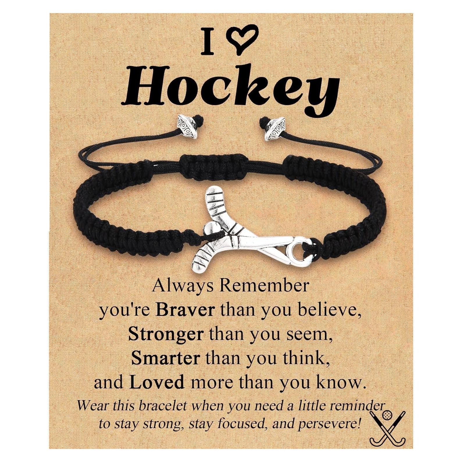 Pulsera de Hockey Leyung para Niños 5.5 a 10 Pulgadas