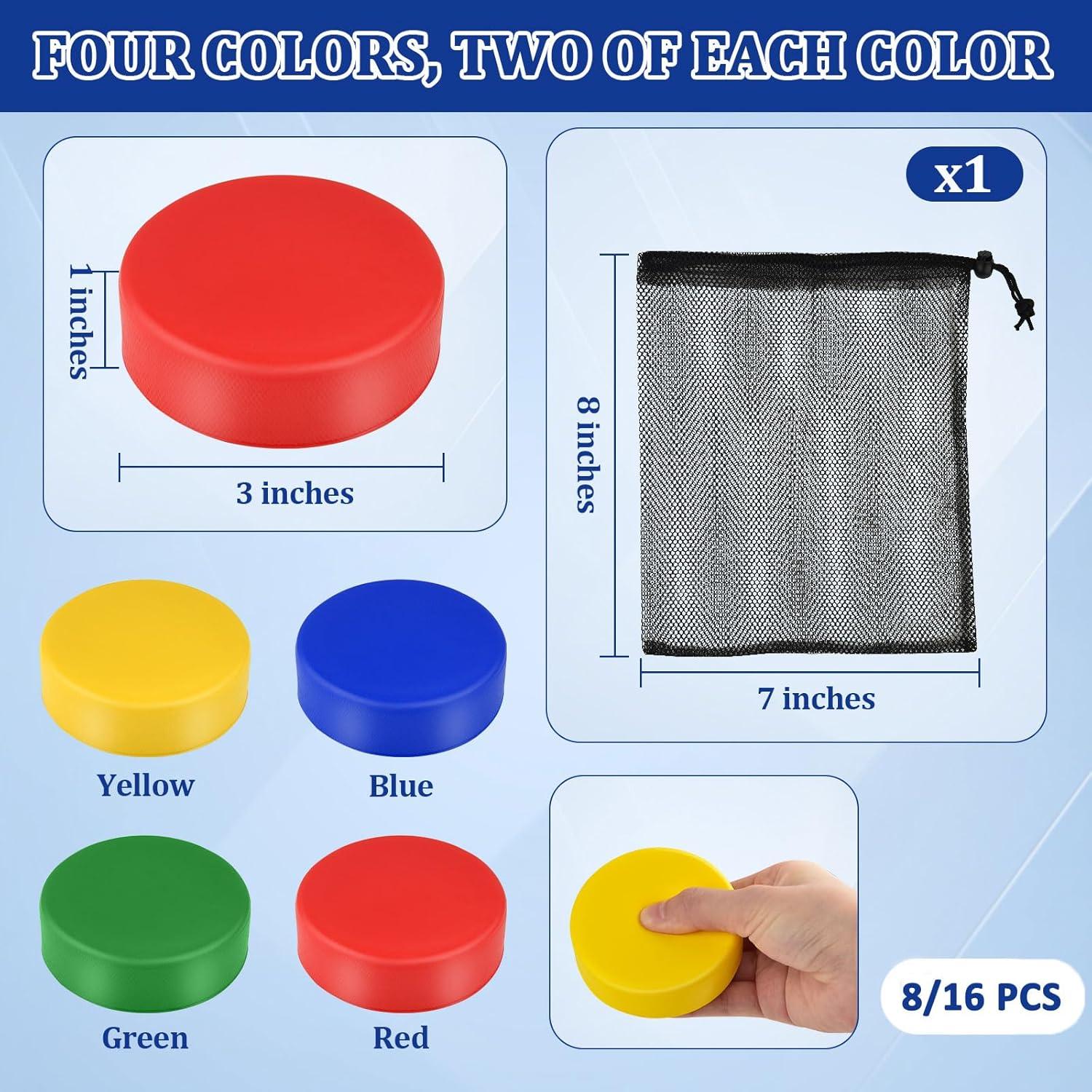 Discos de Hockey de Espuma Mototo 16 Piezas para Entrenamiento