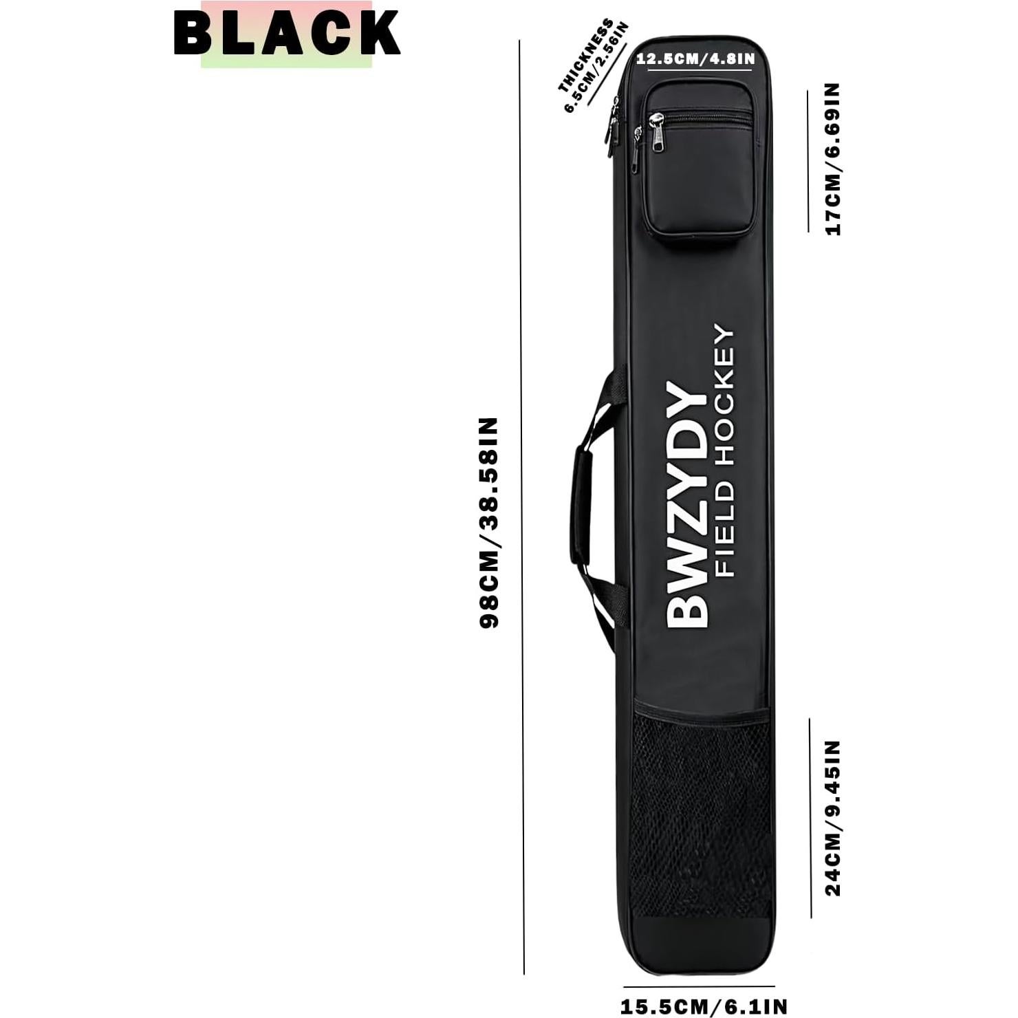 Bolsa de Hockey BWZYdy Q123 - Impermeable, 9.84L, Negro