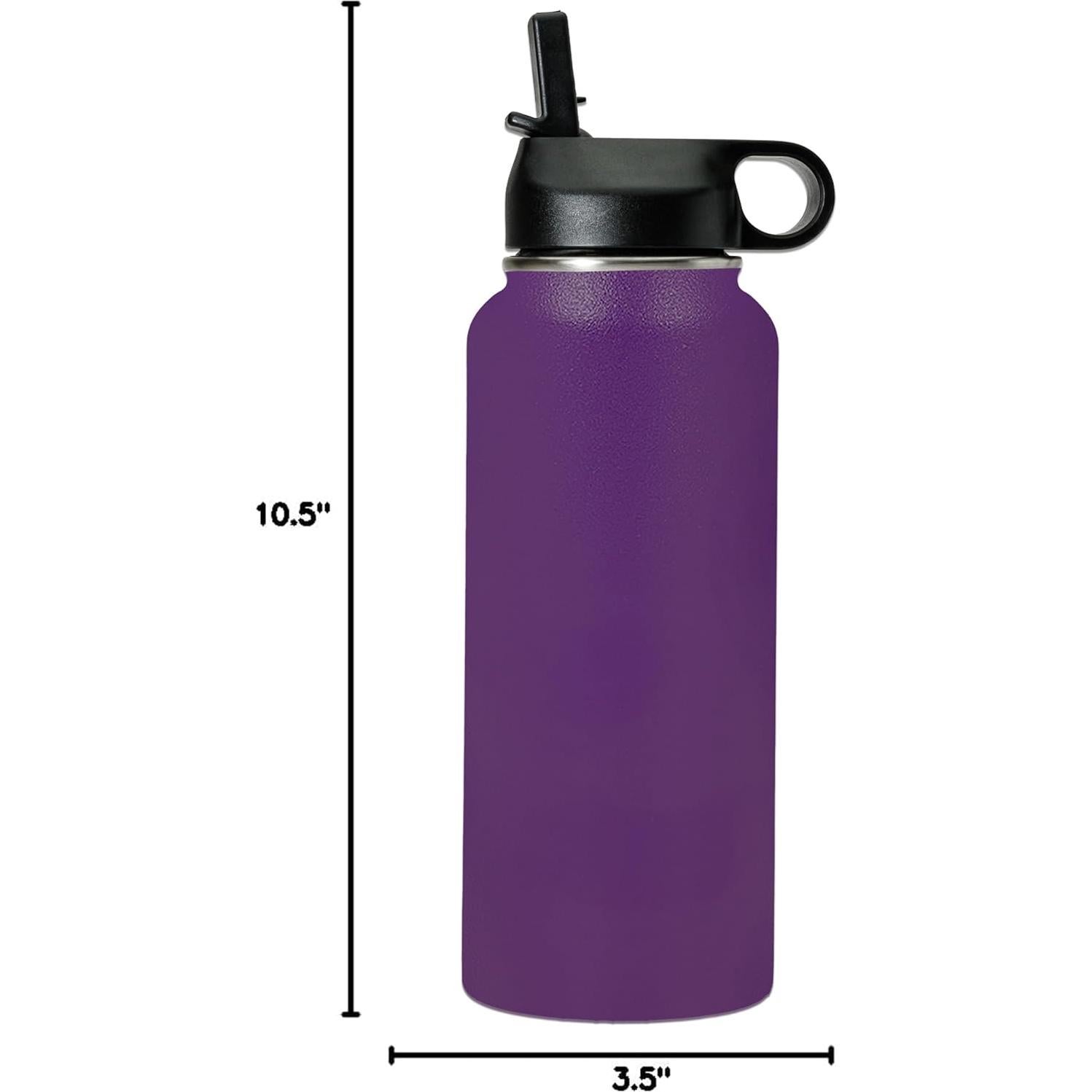 Botella de Agua Personalizada LaserGram 950ml Acero Inoxidable