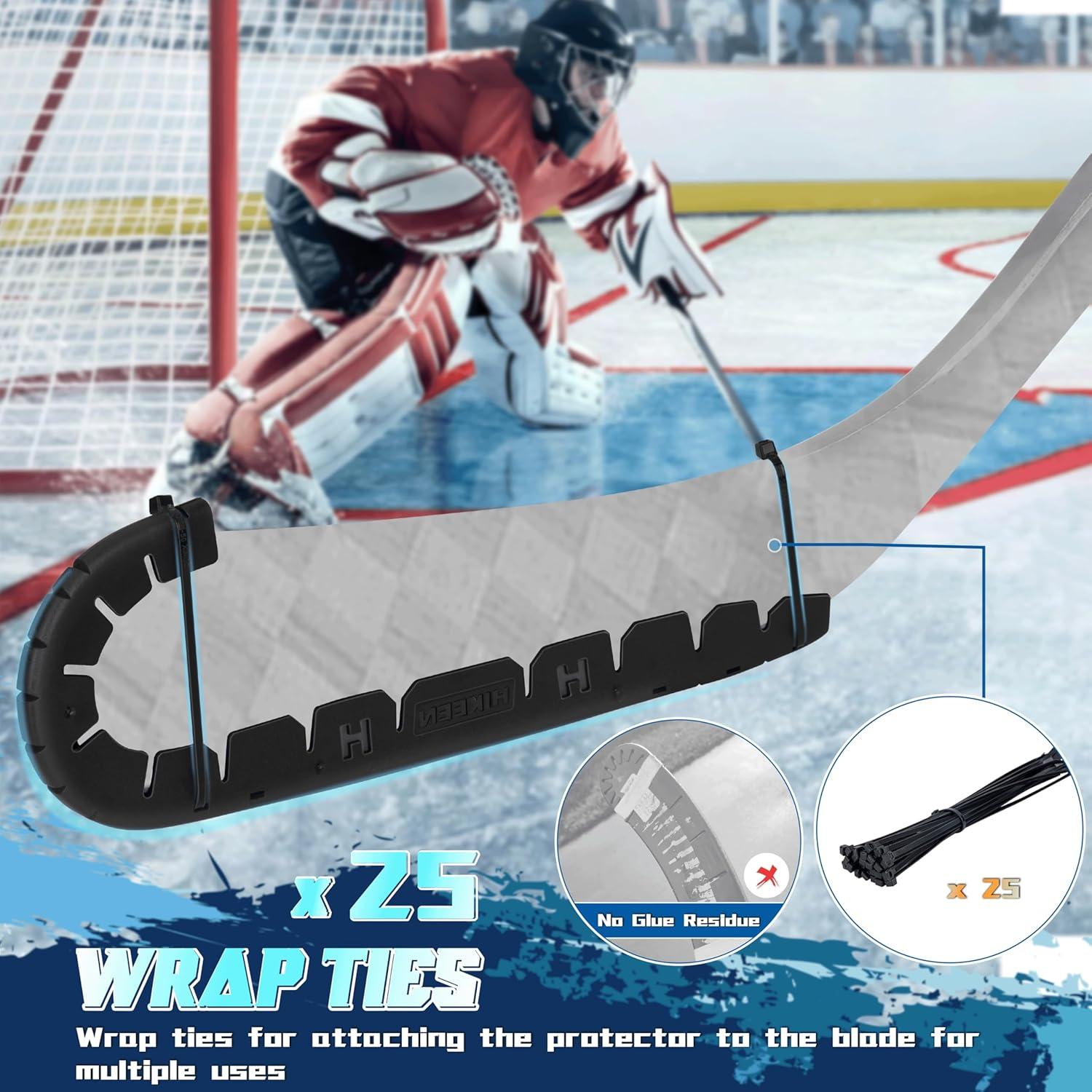 Protector de Cuchilla de Hockey Hikeen con 25 Ataduras