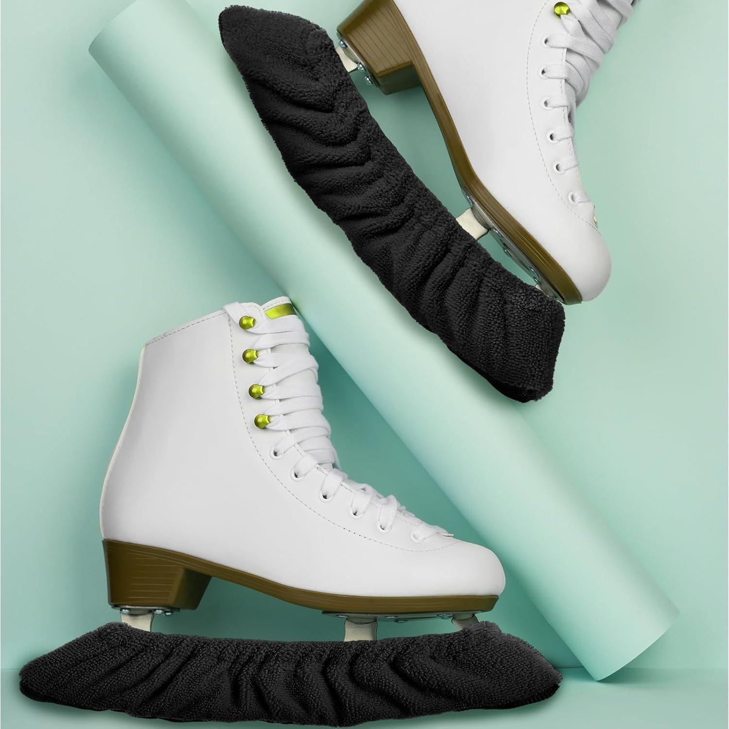 Cubiertas de cuchillas de patines de hielo Larrel, protectores universales