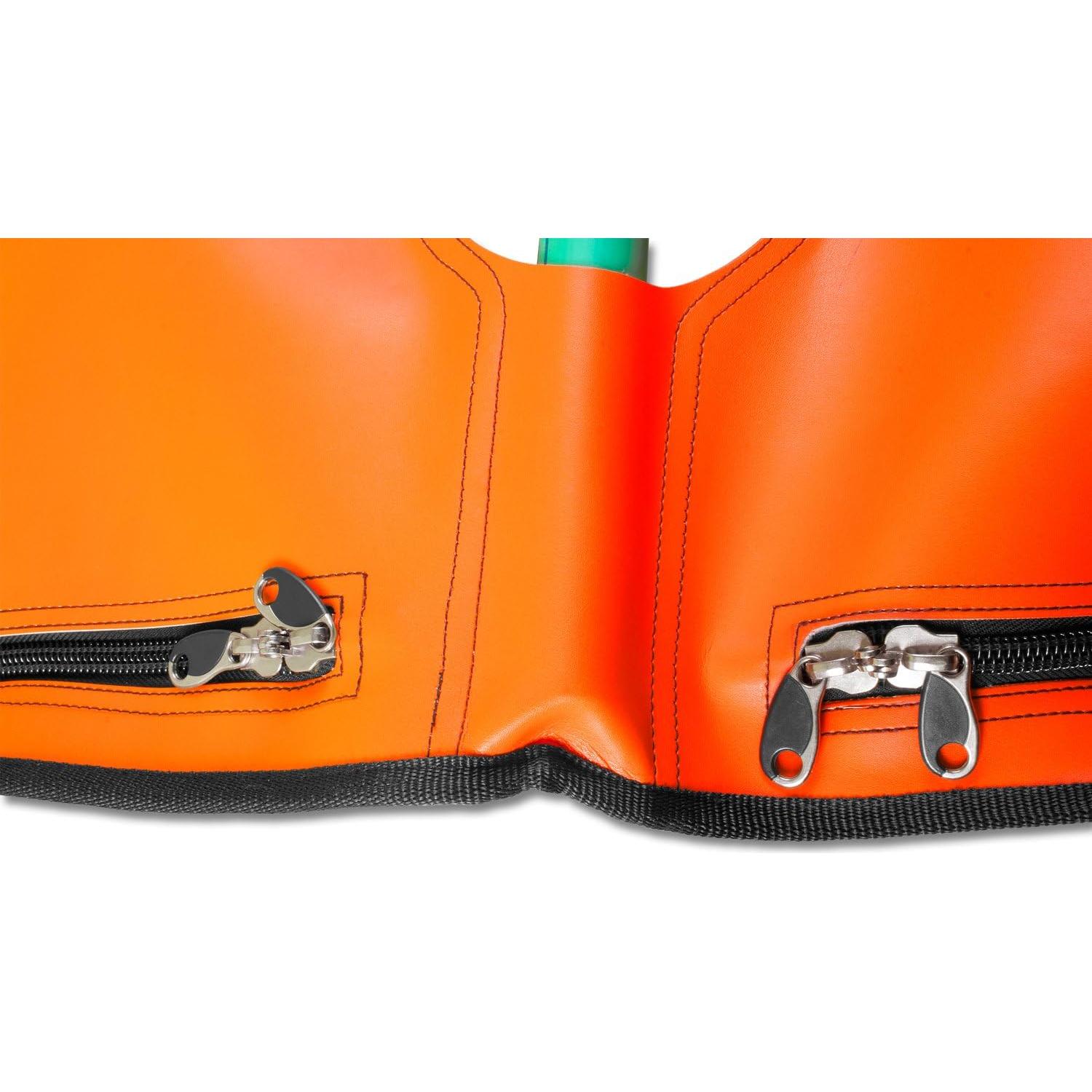 Bolsa de Anclaje de Fútbol Kwik Goal 18 kg Naranja