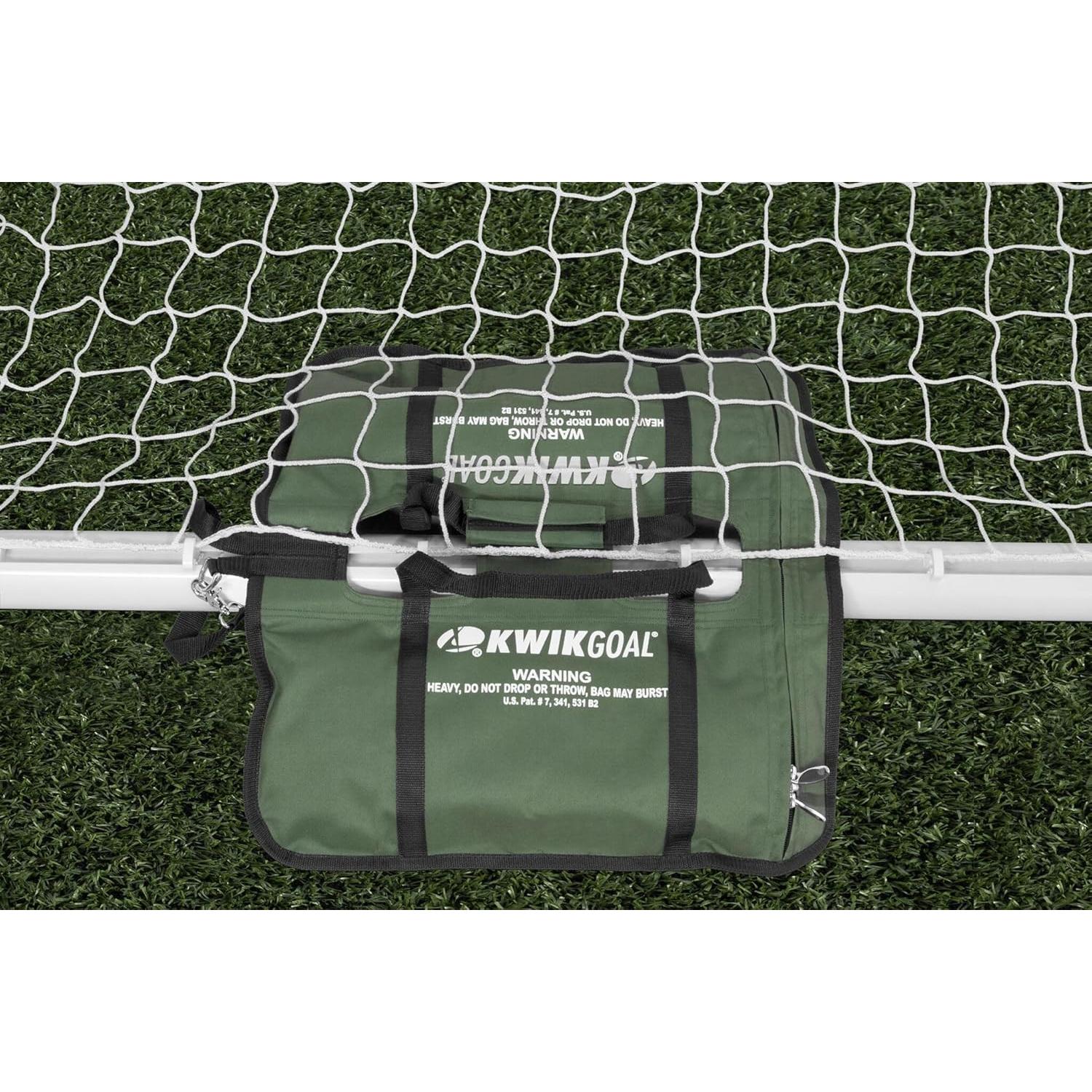 Bolsa de Anclaje Saddle Kwik Goal Negra para Fútbol