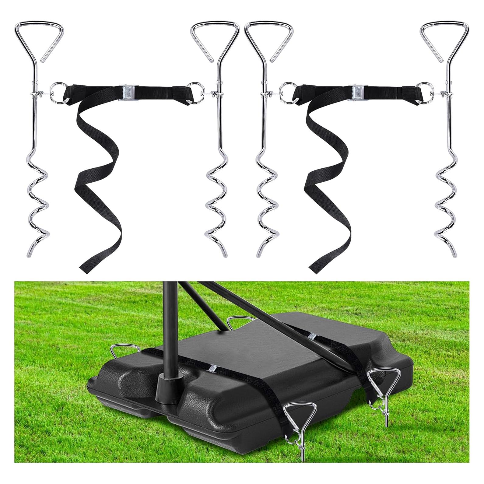 Kit de Ancla para Aro de Baloncesto RunNico - Alta Resistencia