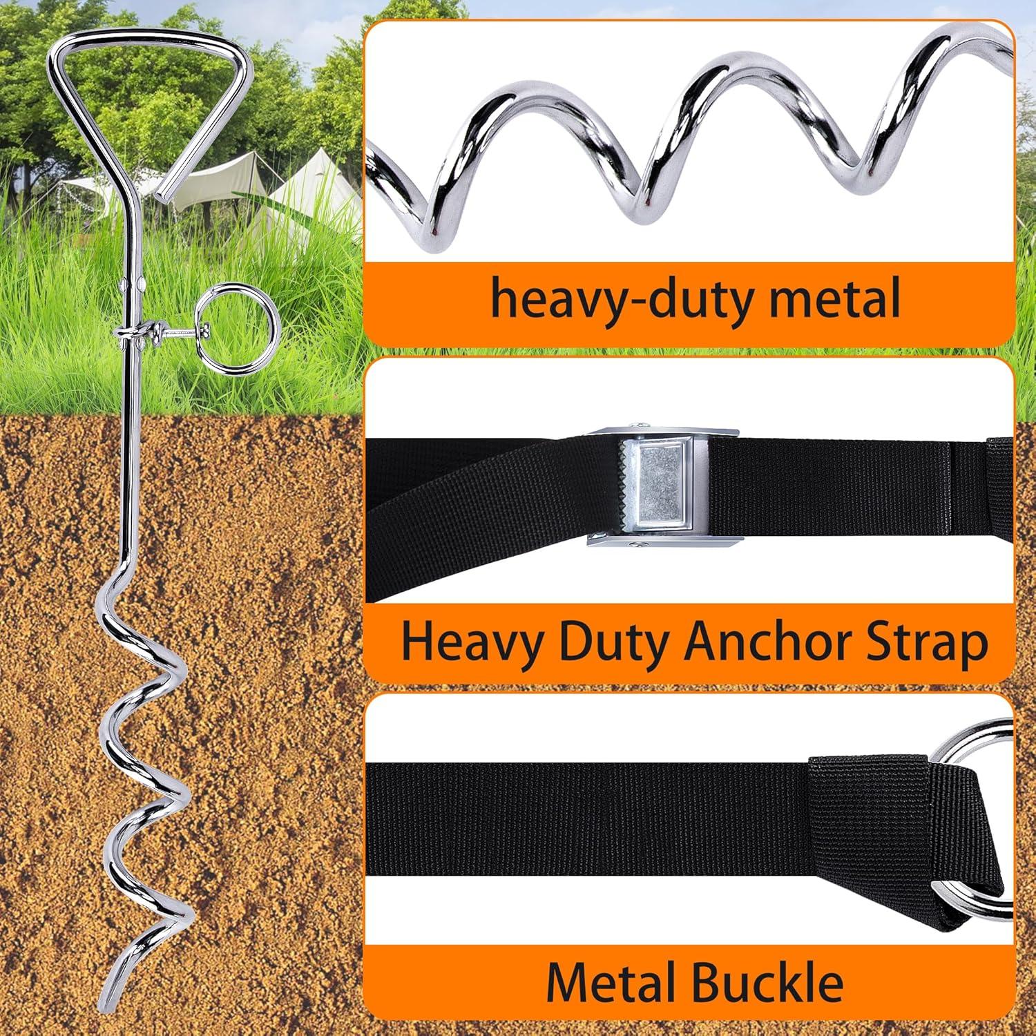 Kit de Ancla para Aro de Baloncesto RunNico - Alta Resistencia