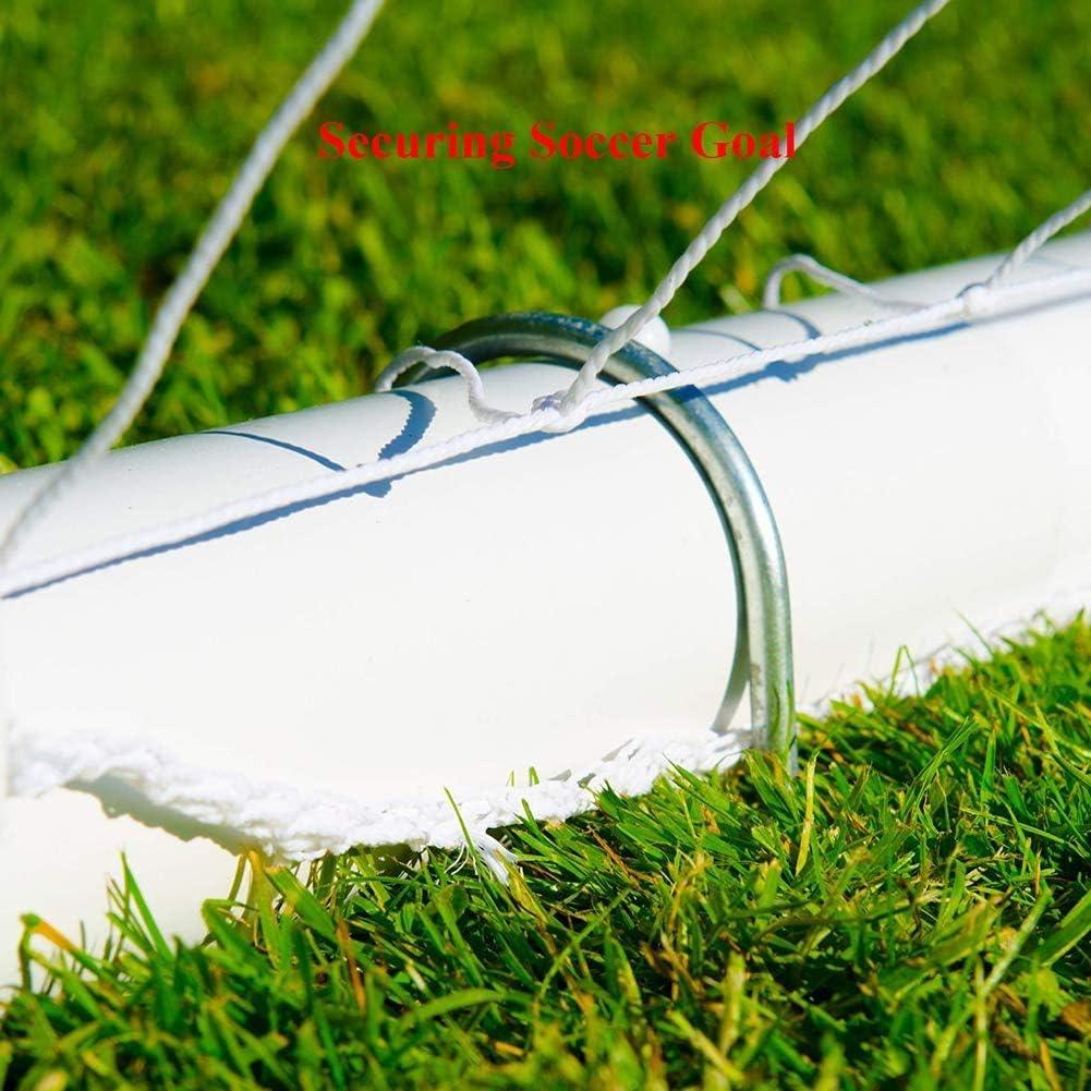 Estacas de Trampolín Synoratory 30.48cm Acero Galvanizado 8pcs