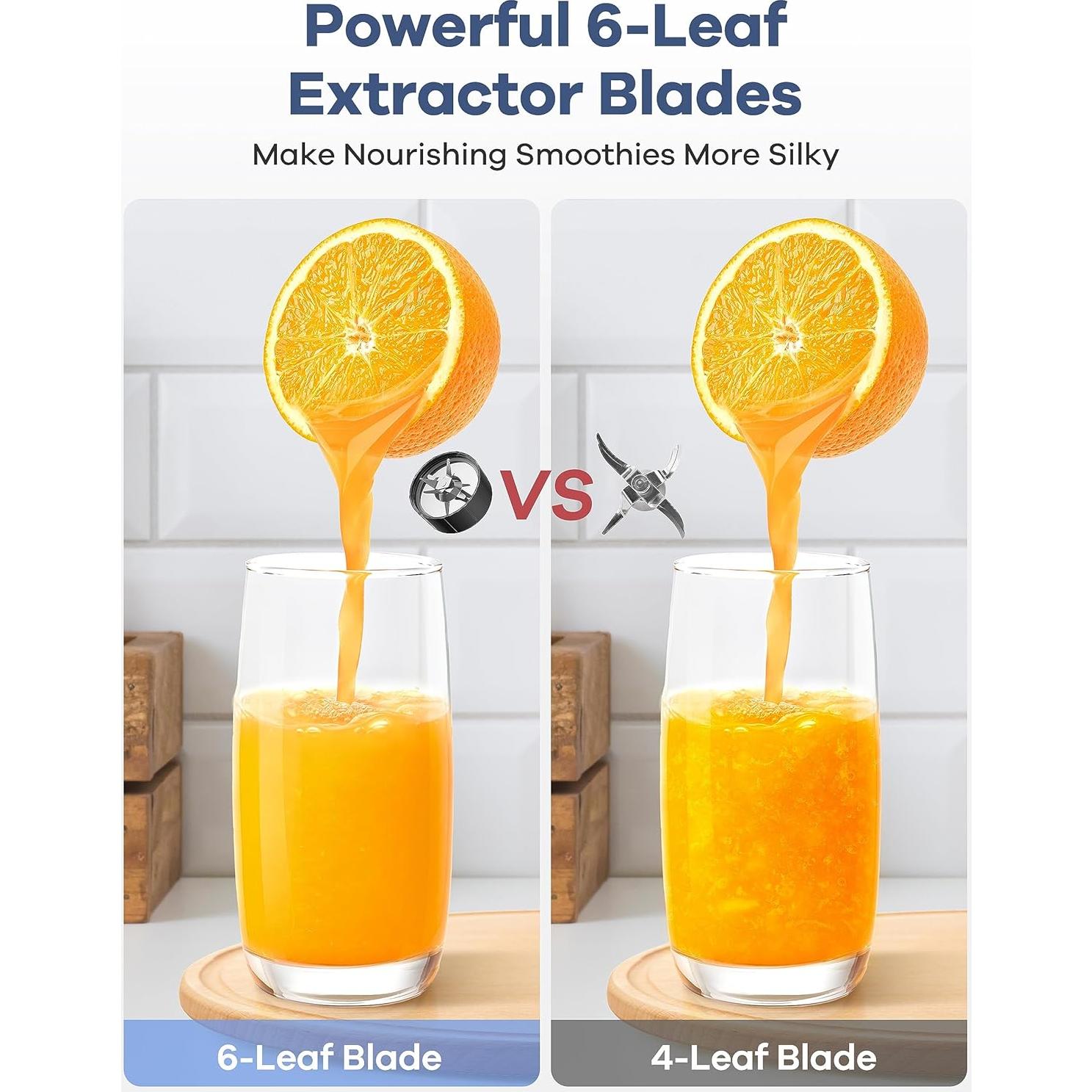 Licuadora Ganiza GB10 900W 15 en 1 Sin BPA Negra