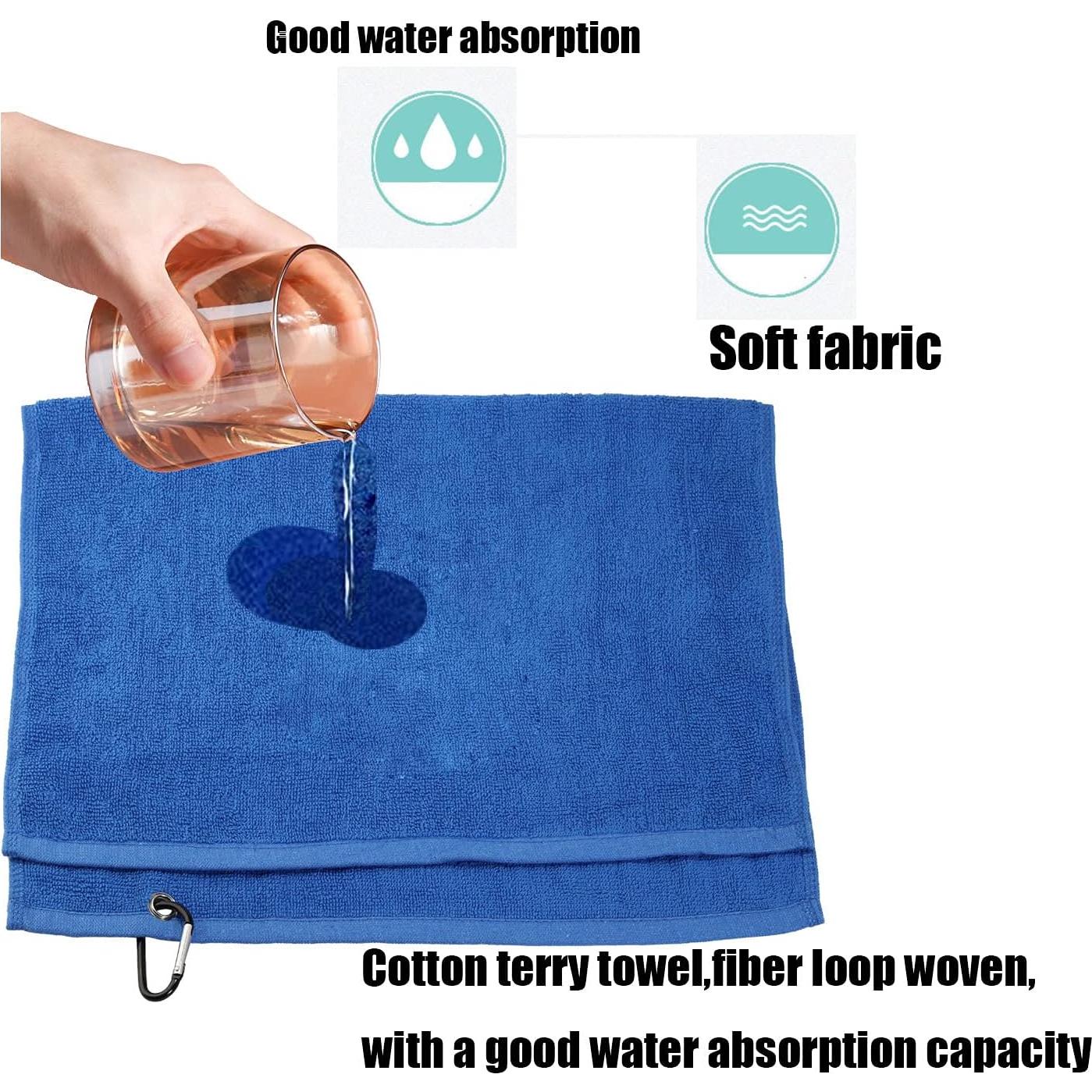 Toalla de Mano Bordada PXTIDY Hockey 66x38cm Algodón