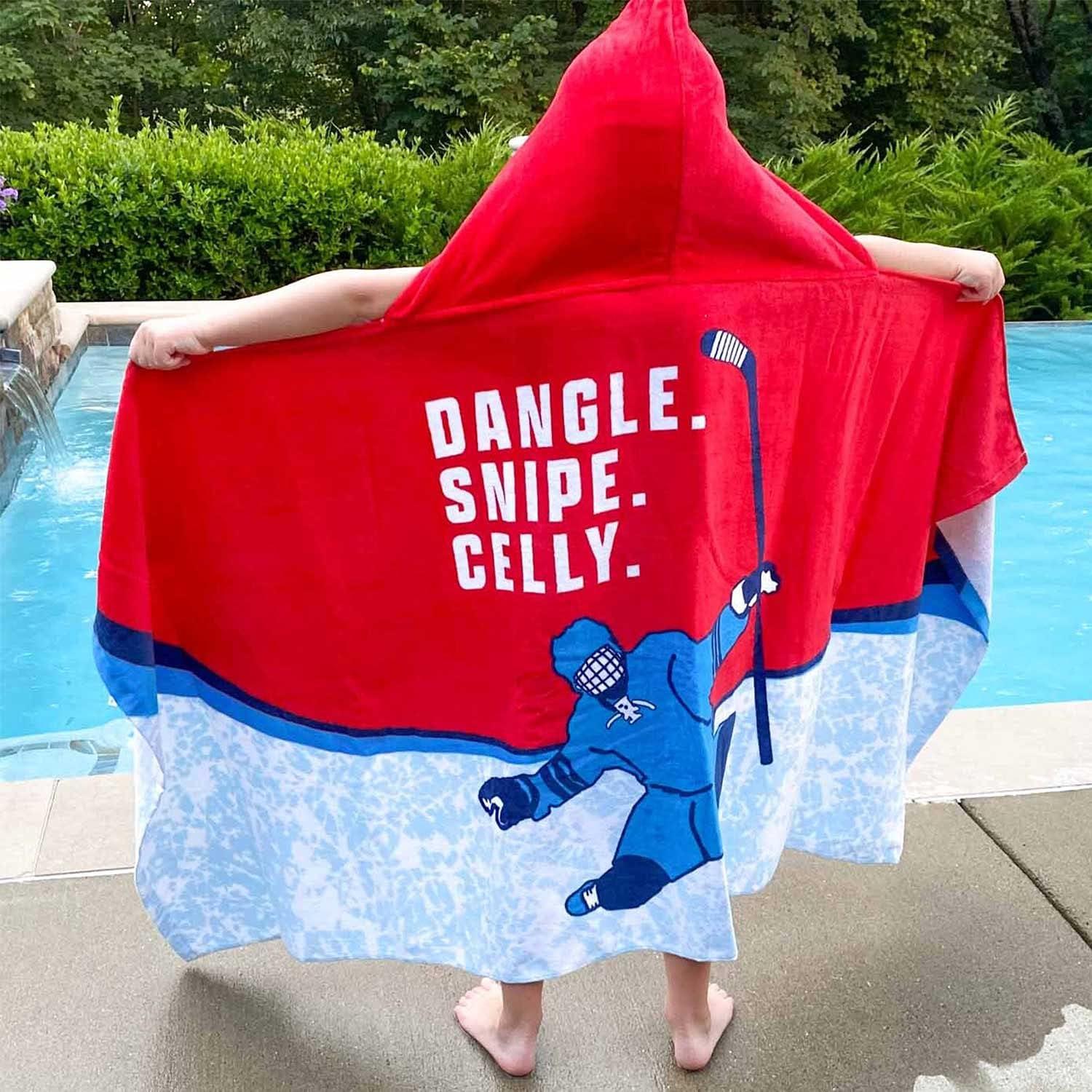 Toalla de Playa con Capucha ChalkTalkSPORTS Dangle Snipe Celly