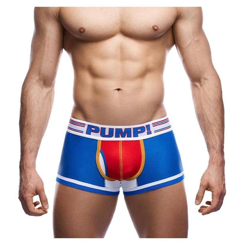 Pump! Velocidad Touchdown Cintura Rayas Azul/Rojo 45mm