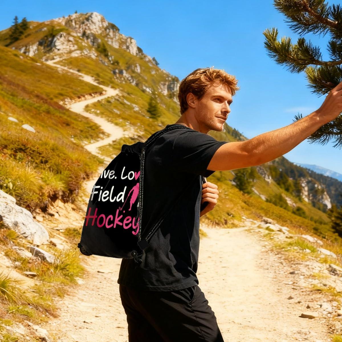 Mochila de Cuerda Deportiva GXJGWSQ - 41.9x34.8 cm, Ligera y Práctica