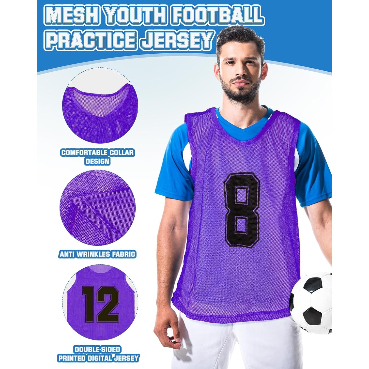 Chalecos de Entrenamiento Suhine 48 Pcs Adultos Transpirables