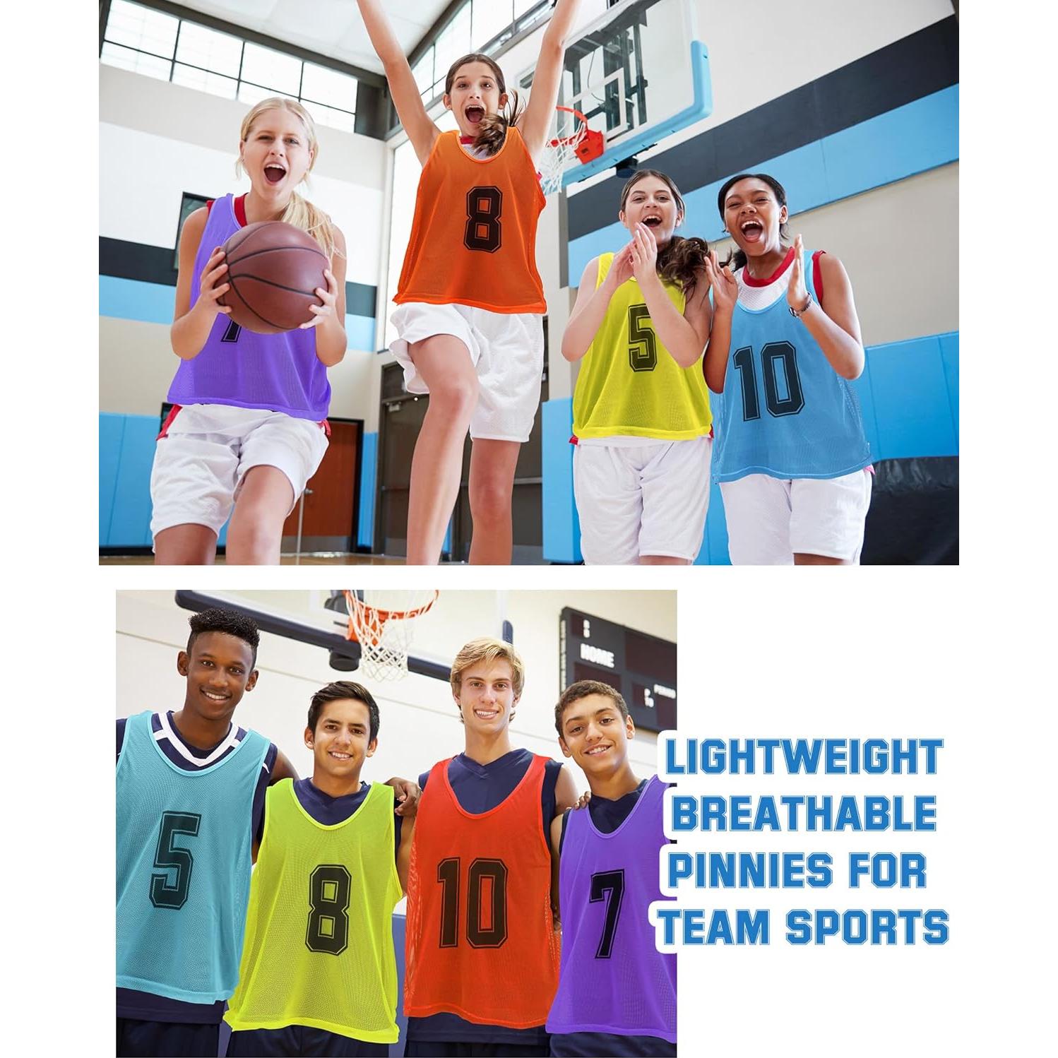 Chalecos de Entrenamiento Suhine 48 Pcs Adultos Transpirables