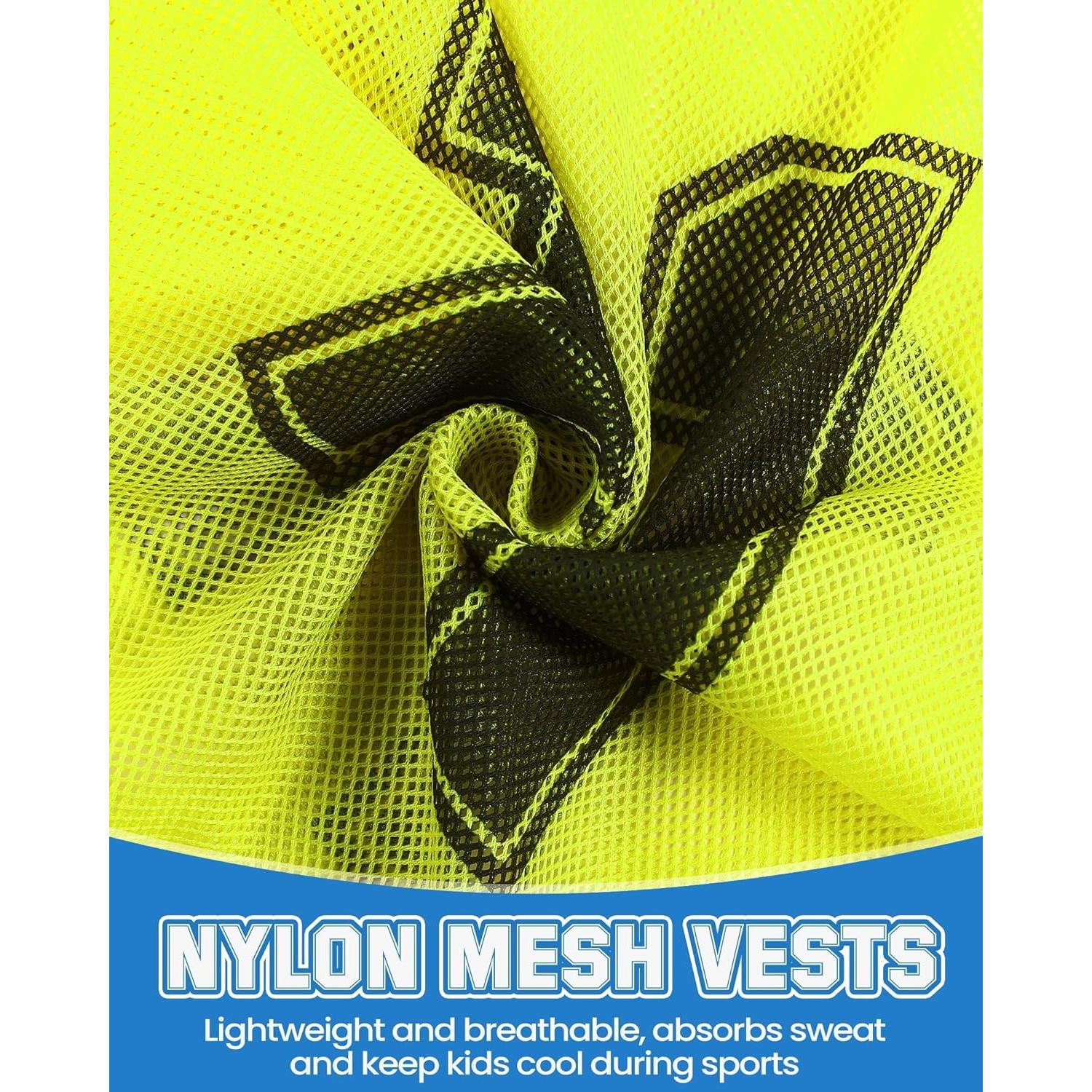 Chalecos de Entrenamiento Suhine 48 Pcs Adultos Transpirables