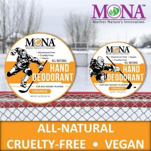 Desodorante Natural de Mano MONA BRANDS 28.35g Naranja